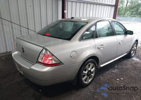 2008 Mercury Sable Premier из США, поврежденный, VIN 1MEHM42W68G607716